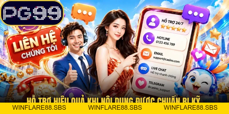 Liên Hệ PG99 - Kết Nối Hỗ Trợ Nhanh Chóng Qua Nhiều Kênh